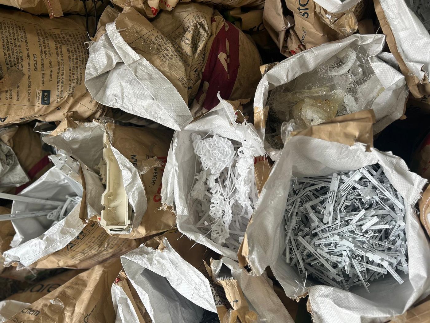 Ayrıştırılmış plastik atıklar